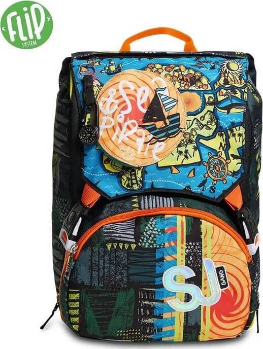 Seven Zaino Estensibile Grande Bambino Big Sj Gang Sea Pirate Boy Con Pattine Intercambiabili Zaino per La Scuola a Doppio Scomparto Con Spallacci Imbottiti E Schienale Preformato 27x41x16(+6) Cm Cancelleria e prodotti per ufficio/Scuola e materiale didattico/Cartelle e zaini per la scuola/Cartelle Cartoleria Deja Vu - Crotone, Commerciovirtuoso.it