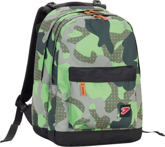 Seven Zaino Scuola The Double Pro Xxl Military Green 2016-2017 Zaino Verde Militare Scuola 201001684_630 in Zaini per ragazzi Cartolibreria La Fenice - Spadafora, commercioVirtuoso.it