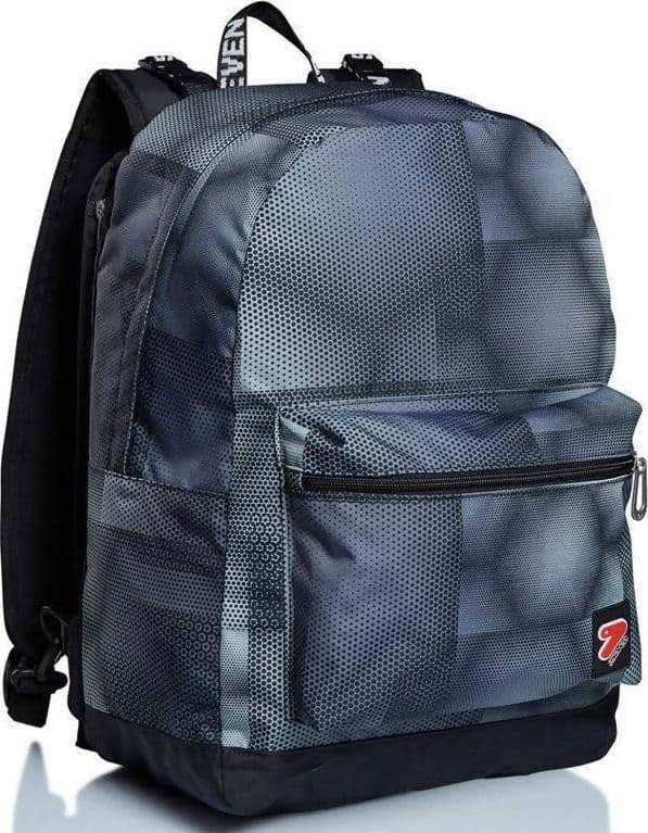 Seven Zaino The Double Reversibile Cyberspace Grigio Zaino Scuola 29 Lt Invicta in Zaini per ragazzi Cartolibreria La Fenice - Spadafora, commercioVirtuoso.it