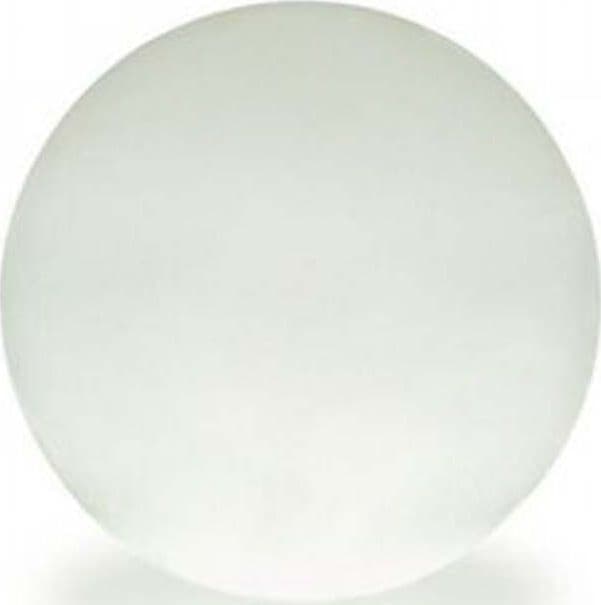 Sfera-Esterno/Interno-Contemporanea-Ball-Resina-Bianca-D77Cm