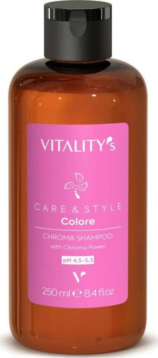 Shampoo per Capelli Vitality's per Capelli Colorati Care & Satyle 250 Mlph 4,5-5,5 Bellezza/Cura dei capelli/Prodotti per la cura dei capelli/Shampoo MondoCapelli - Barcellona Pozzo di Gotto, Commerciovirtuoso.it