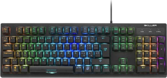 Sharkoon-Tastiera-Gaming-Meccanica-Skiller-Mech-Sgk30,-Switch-Blue,-Layout-Ita,-Rgb-Personalizzabile