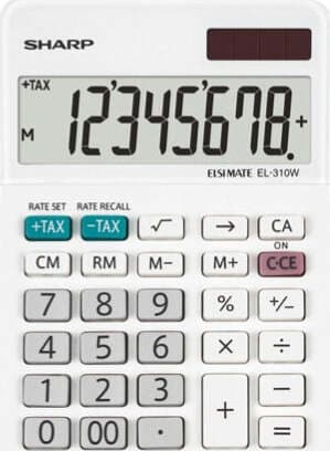 Sharp - calcolatrice - da tavolo EL310WB Cancelleria e prodotti per ufficio/Elettronica per ufficio/Calcolatrici/Finanziarie Eurocartuccia - Pavullo, Commerciovirtuoso.it