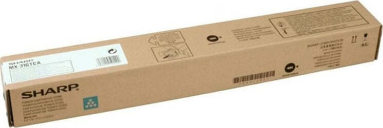 Sharp - Toner - Ciano - MX31GTCA - 15.000 pag Elettronica/Informatica/Stampanti e accessori/Accessori per stampanti a inchiostro e laser/Cartucce d'inchiostro Eurocartuccia - Pavullo, Commerciovirtuoso.it