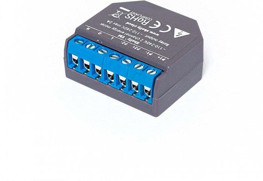 SHELLY SHELLY EM (MONOFASE) COMPRESO DI 1 X TRASFORMATORE 120A | SHELLY-EM Fai da te/Materiale elettrico/Trasformatori Zencoccostore - Formia, Commerciovirtuoso.it