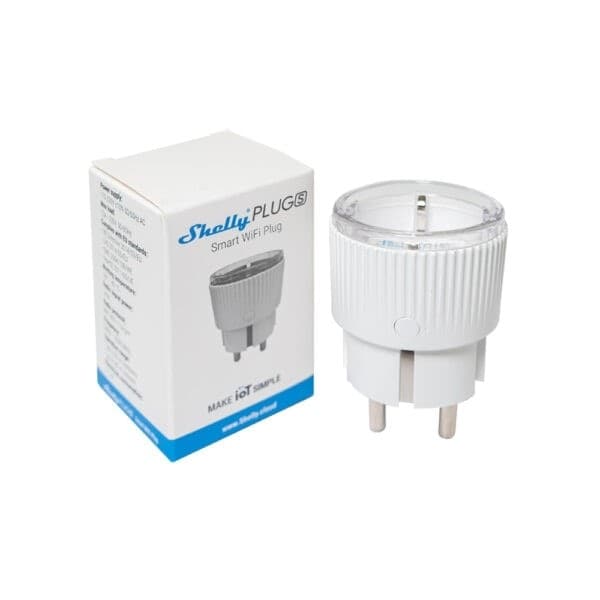 SHELLY SHELLY PLUG S PRESA INTELLIGENTE WI-FI CON MISURAZIONE DELLA POTENZA | SHELLY-PLUGS Fai da te/Materiale elettrico/Prese elettriche ed accessori/Spine intelligenti e telecomandate Zencoccostore - Formia, Commerciovirtuoso.it