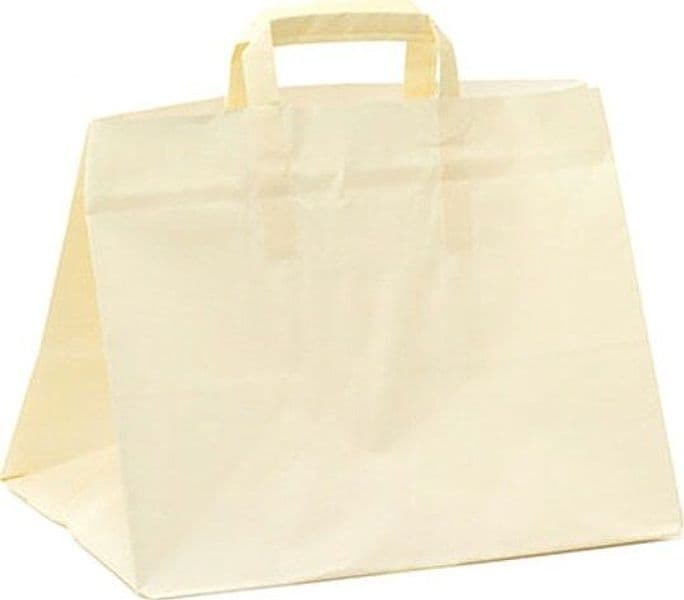 Shopper Flat XLarge - carta kraft - 32 x 22 x 24 cm - bianco - Mainetti Bags - scatola 200 pezzi Commercio Industria e Scienza/Forniture per imballaggio e spedizione/Scatole buste e tubi per spedizione/Buste per spedizione/Buste commerciali Eurocartuccia - Pavullo, Commerciovirtuoso.it