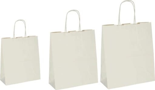 Shopper in carta - maniglie cordino - 26 x 11 x 34 5cm - sabbia - conf. 25 sacchetti Casa e cucina/Hobby creativi/Articoli per confezioni regalo/Sacchetti da regalo Eurocartuccia - Pavullo, Commerciovirtuoso.it