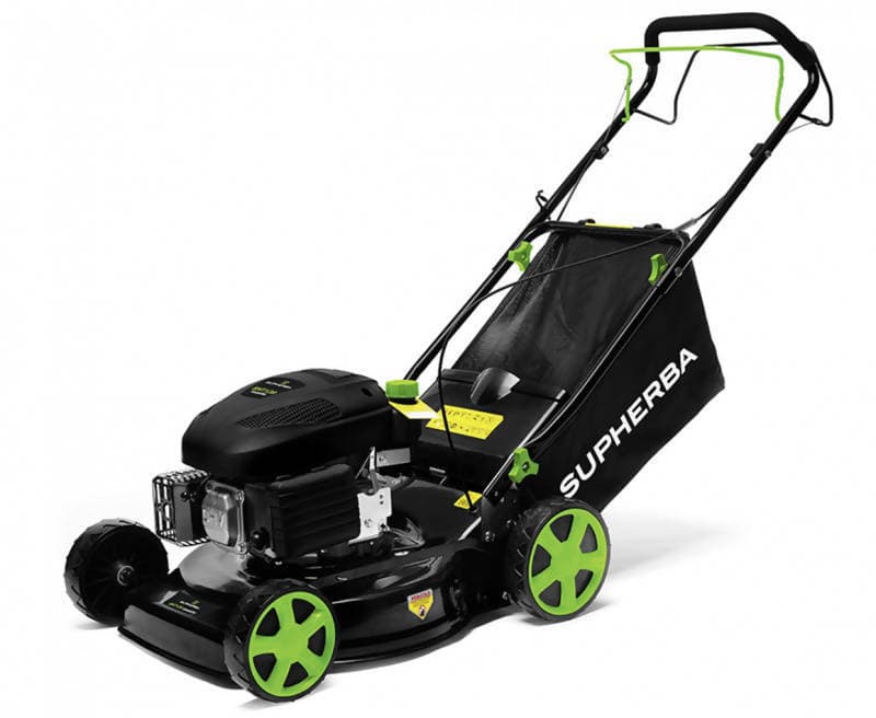 Sht139 - Rasaerba Semovente A Scoppio Con Larghezza Taglio 46cm Regolabile 8 Altezze Con Sacco 50lt 4t 139cc 2,5 Kw - Supherba in Tagliaerba con lama rotante Fermarket Ferramenta Fai da te - Fabriano, commercioVirtuoso.it