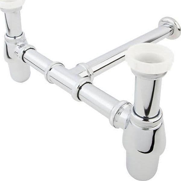 Sifone A Bottiglia Per Lavabo Doppio Scarico Serie Twin Senza Piletta Made In Italy Arca Concept in Trappole Arca Concept - Brescia, commercioVirtuoso.it