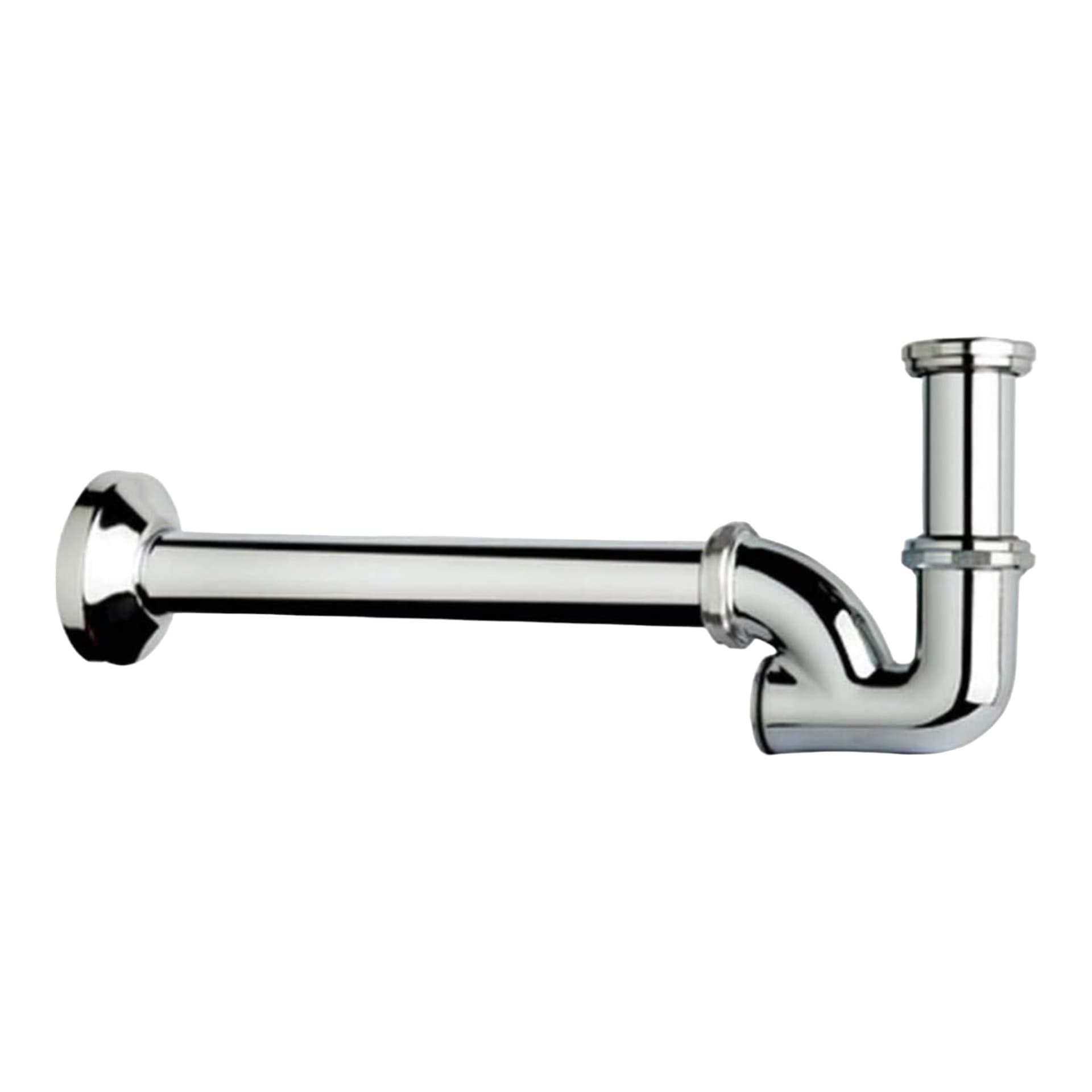 Sifone lavabo bidet A "K" Con Canotto Cm 25 E Rosone Bombato in Trappole BagnoClic.it - Pregnana Milanese, commercioVirtuoso.it