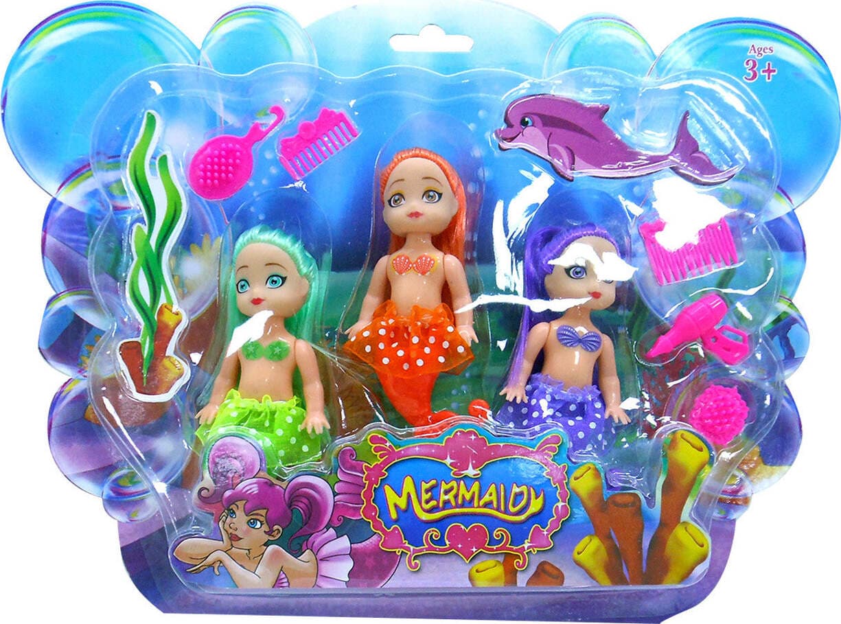 Sirenette pack 3 pezzi Kidz Corner