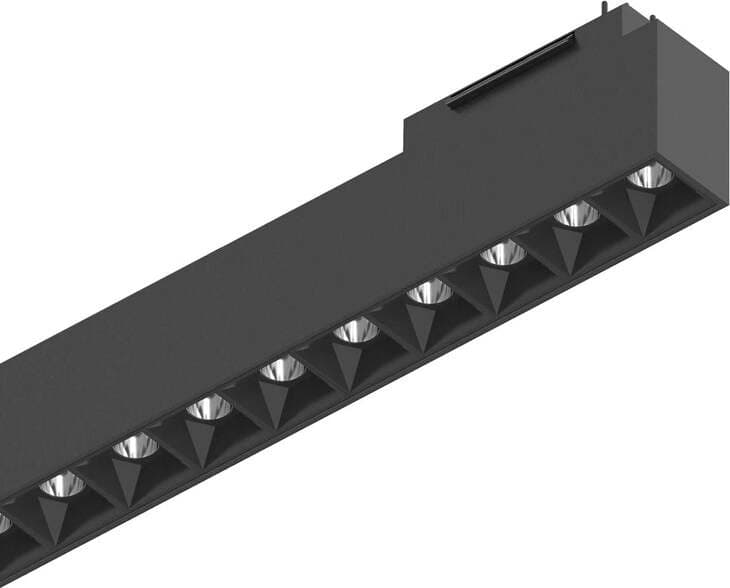 Sistema-Binario-Arca-Accent-Alluminio-Nero-Led-29W-4000K-Luce-Naturale