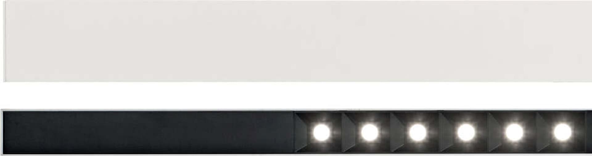 Sistema-Lineare-Binario-Fluo-Alluminio-Bianco-Led-30W-3000K-Luce-Calda-L.180,5Cm