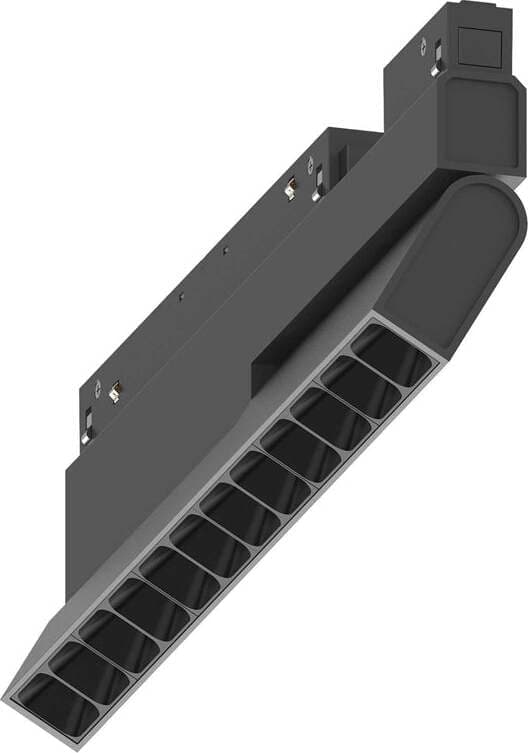 Sistema-Magnetico-Flessibile-On-Off-Ego-Alluminio-Nero-1-Luce-13W-3000K