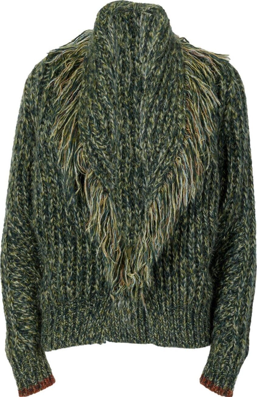 SKILLS-&-GENES-CARDIGAN-FRANGE-da-donna
