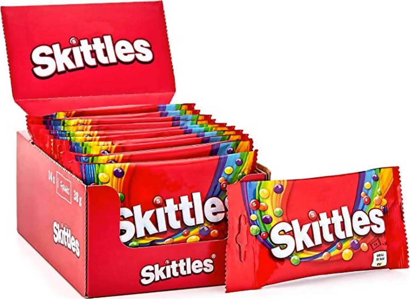 Skittles 14x Caramelle Skittles Original Monoporzione 38 Gr Confezione Da 14 Pezzi Alimentari e cura della casa/Snack dolci e salati/Caramelle cioccolatini e gomme da masticare/Caramelle assortite Franco Pausa Caffè - Albano Laziale, Commerciovirtuoso.it