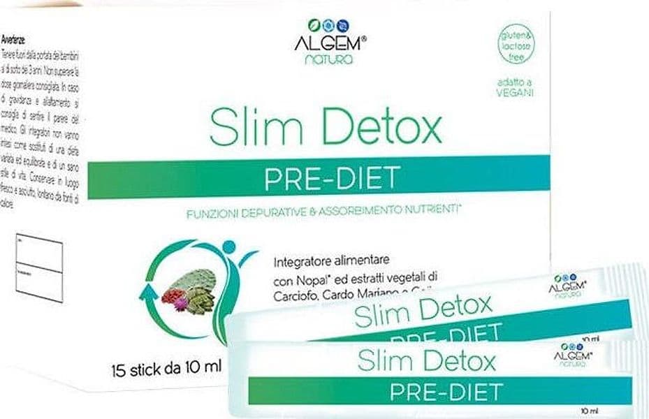 Slim-Detox-Pre-Diet-integratore-alimentare-15-stick-Algem-Natura