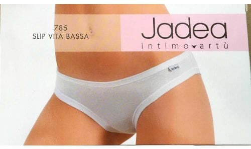 Slip Jadea Mod. 785 Vita Bassa Cotone Elasticizzato Bianco/Nero/Nudo in Culotte e Parigamba Falco Biancheria - Parete, commercioVirtuoso.it