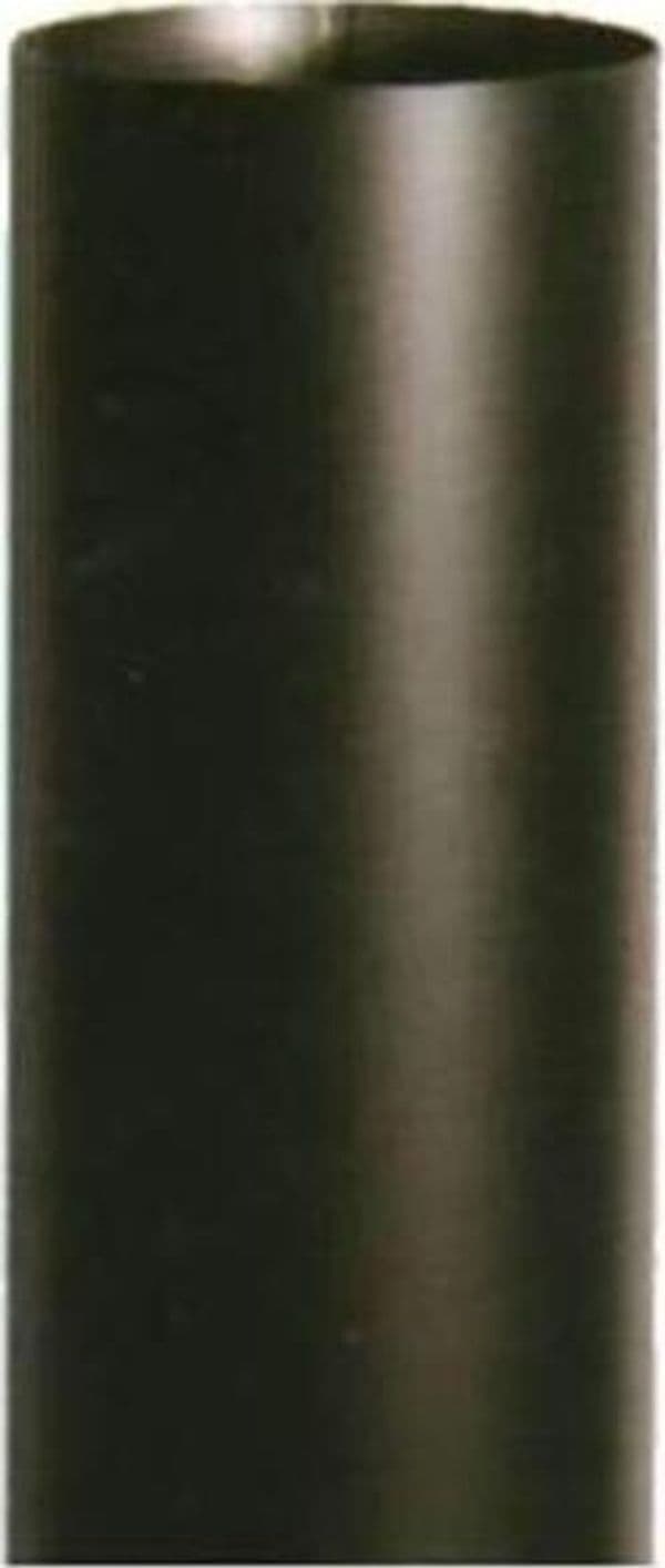 SMALBO---TUBO-SMALTATO-NERO-OPACO-CM50X130-DIAMETRO-13