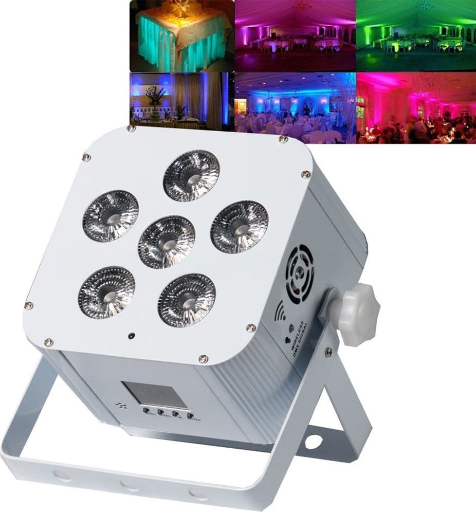 Smartbat Par Led Wireless A Batteria 6x18w Led Da 6 Colori 6in1 Rgbwa Uv Elettronica e telefonia > Accessori Audio e Video > Effetti Luce Trade Shop italia - Napoli, Commerciovirtuoso.it