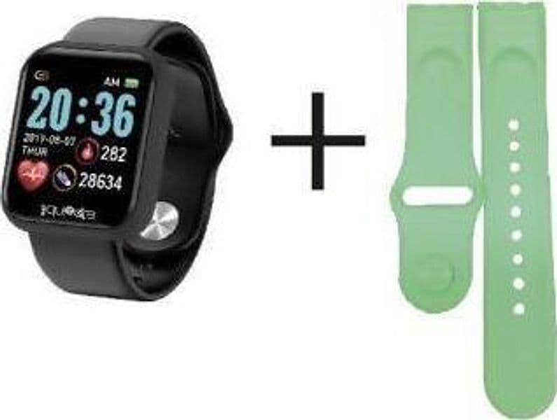 Smartwatch Power Color Cassa Nera E 2 Cinturini Intercambiabili Nero/verde Bluetooth Compatibile Con Android E Apple Nelquieora in Smartwatch Cartolibreria La Fenice - Spadafora, commercioVirtuoso.it
