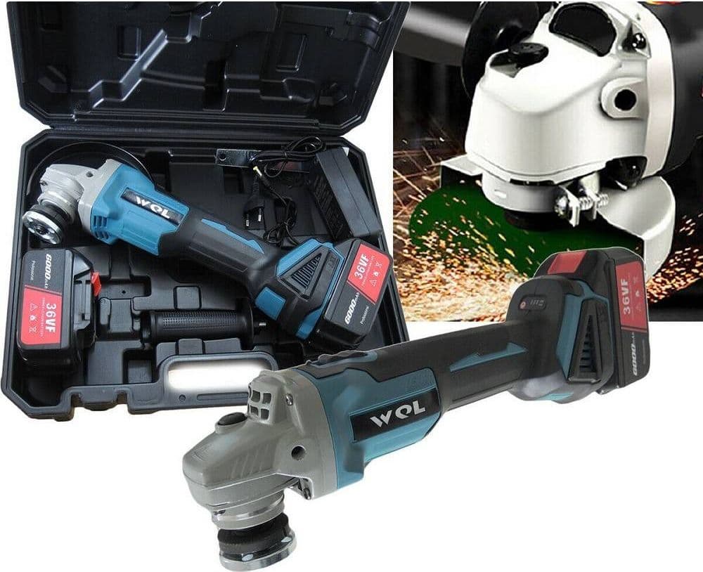 Smerigliatrice Angolare A Batteria 18v 8000rpm 6000mah 1.2nm Doppia Batteria Casa, arredamento e bricolage > Bricolage e fai da te > Elettroutensili > Smerigliatrici Trade Shop italia - Napoli, Commerciovirtuoso.it