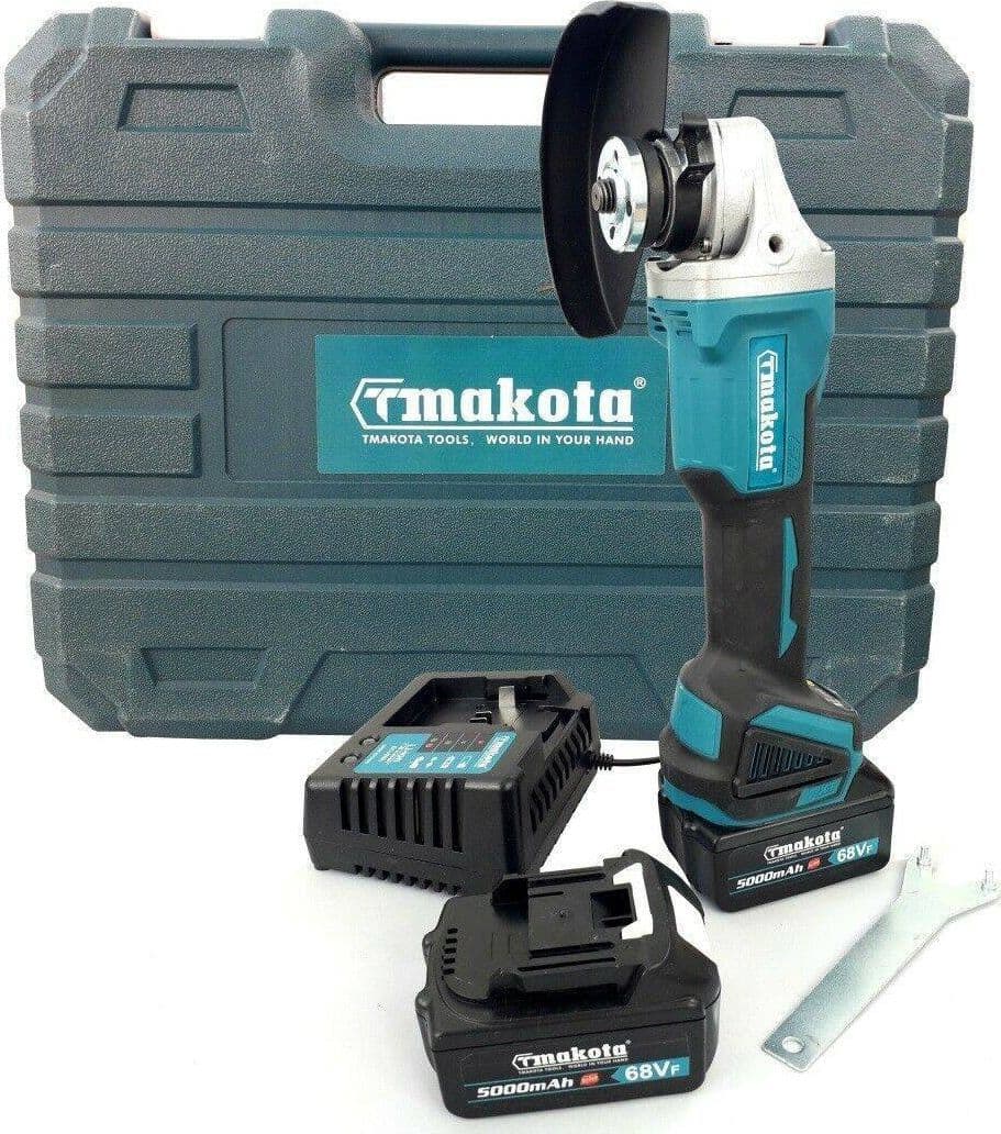Smerigliatrice-Angolare-Flex-100---125mm-A-Doppia-Batteria-20v-5ah-8500rpm
