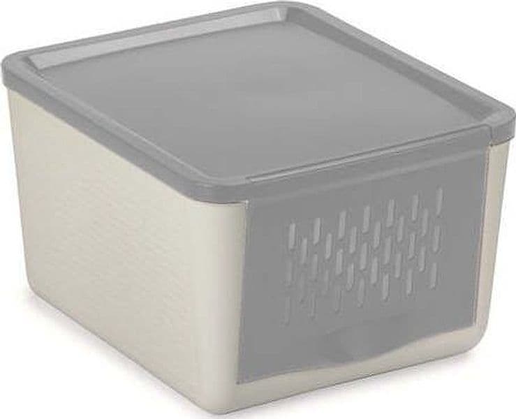 SNIPS-Contenitore-alimenti-2L-Porta-Cipolla-e-Verdura-Grigio