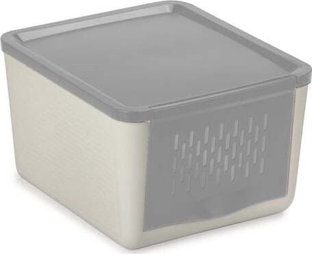 SNIPS-Contenitore-alimenti-2L-Porta-Cipolla-e-Verdura-Grigio