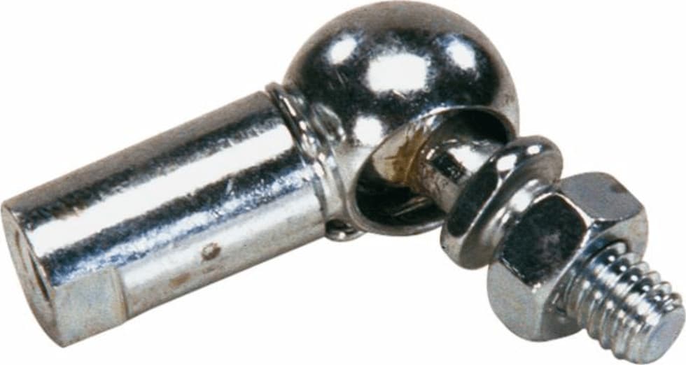 Snodo-in-acciaio-sinistro-filetto-M6x1-con-dado-e-anello-Confezione-da-2pz