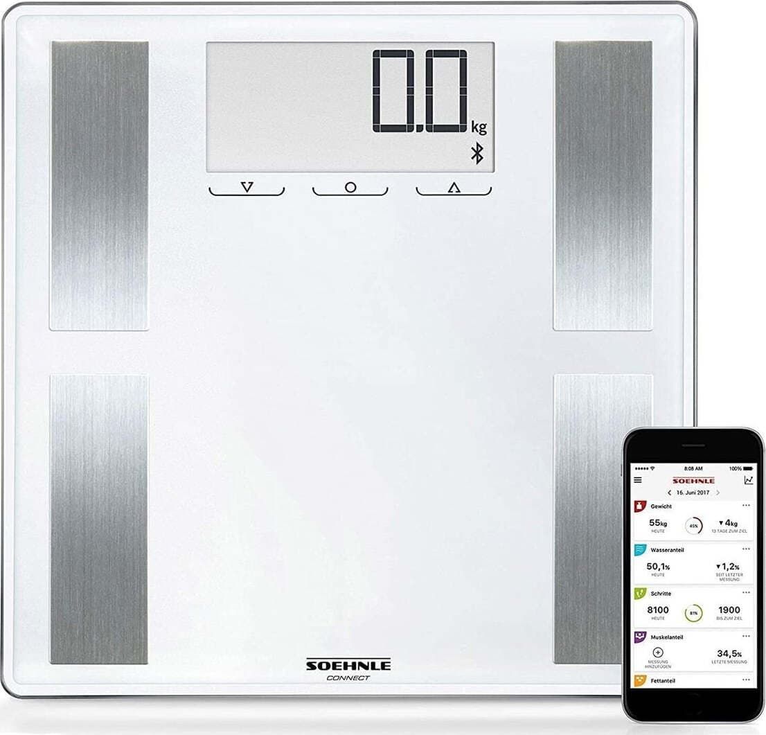 Soehnle Shape Sense Connect 100 bilancia digitale per persone con Bluetooth EX DEMO in Bilance pesapersona digitali 85cento.it - Potenza, commercioVirtuoso.it