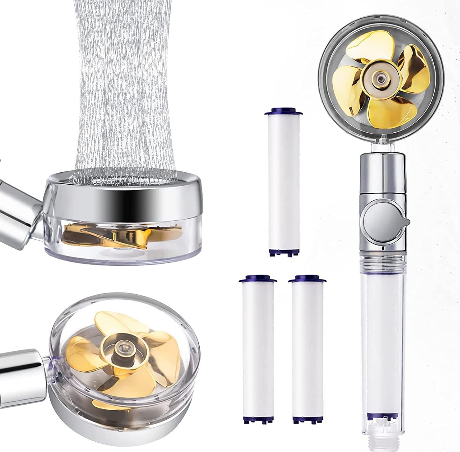 Soffione Doccetta Doccia Con Elica Turbo Vortice Vortex Water Saving Easy Clean Casa, arredamento e bricolage > Accessori Bagno > Soffioni Doccia Trade Shop italia - Napoli, Commerciovirtuoso.it
