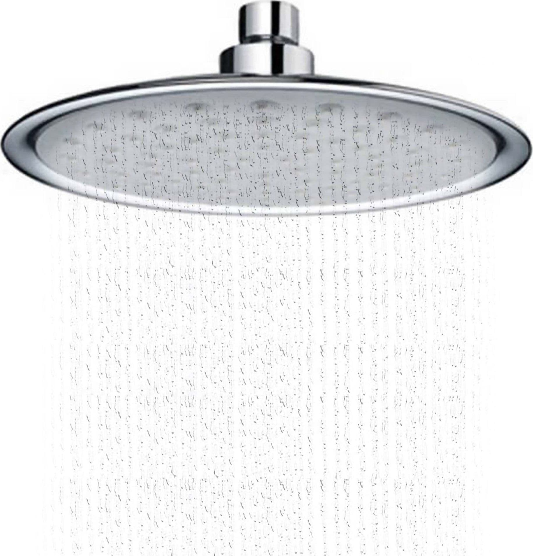 Soffione Doccia Abs Croamto 1 Getto Fisso Rotondo 21cm Grande Soffione Doccia Fissa Parete Soffitto Serie Slimdisc Ø 210_25 Mm Arca Concept in Docce fisse Arca Concept - Brescia, commercioVirtuoso.it