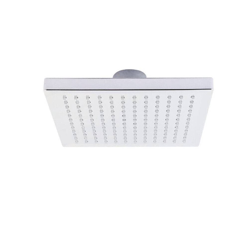 SOFFIONE DOCCIA LED RGB 20 X 20 CM CROMOTERAPIA DOCCIA EMOZIONALE ARGENTO 79907 in Telefoni doccia Trade Shop italia - Napoli, commercioVirtuoso.it