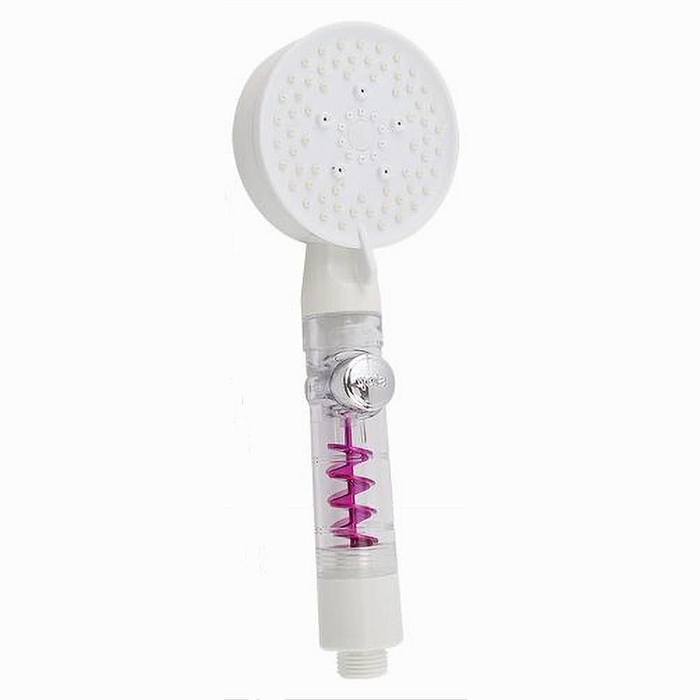 SOFFIONE DOCCIA MULTIGETTO FLUSSO D'ACQUA CURVO PULSANTE DOCCETTA 9X25.5CM 87530 in Telefoni doccia Trade Shop italia - Napoli, commercioVirtuoso.it