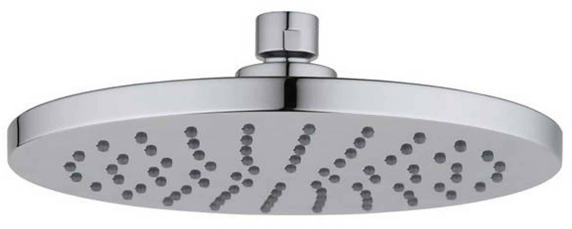 Soffione Doccia Serie Aero Tek Tondo In Abs Cromato Design Moderno 1 Getto Fisso Anticalcare Soffione Doccia Basso Consumo Diametro 200mm Spessore 12mm Connessione 1/2" F in Docce fisse Arca Concept - Brescia, commercioVirtuoso.it