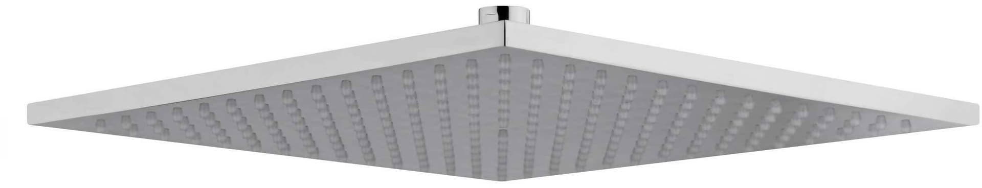Soffione Doccia Serie Plain Quadrato in Abs Cromato Design Moderno 1 Getto Fisso anticalcare Soffione Doccia Basso Consumo 250X250 Mm Spessore 12mm Connessione 1/2" F in Docce fisse Arca Concept - Brescia, commercioVirtuoso.it