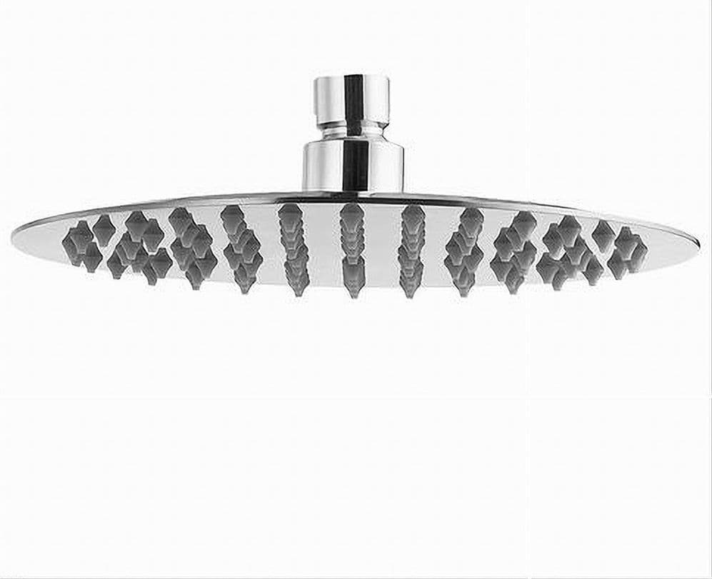 SOFFIONE DOCCIA SLIM UGELLI FORI BAGNO MISCELATORE ROTONDO 15 CM 59268 CROMATO in Docce fisse Trade Shop italia - Napoli, commercioVirtuoso.it