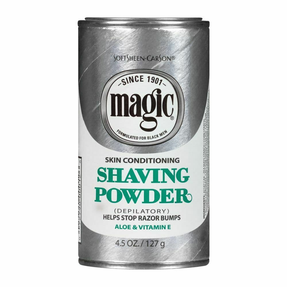 SOFTSHEEN-CARSON MAGIC SHAVING POWDER 127G PER BARBA in Creme Agbon - Martinsicuro, commercioVirtuoso.it