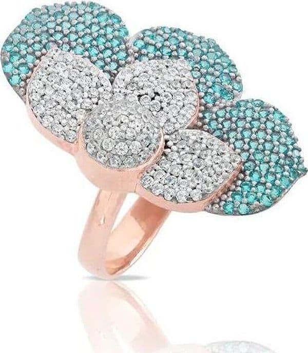 Sogni-Anello-Donna-fiore-pietre-paraiba