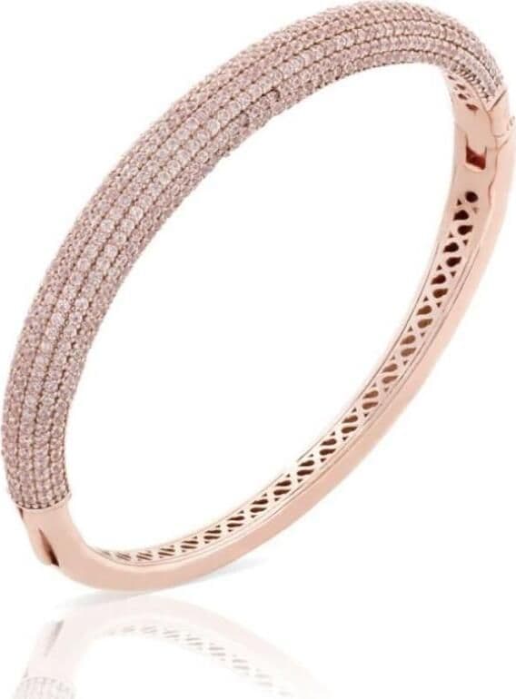 Sogni-Gioielli---Bracciale-rigido-pavé-rosa
