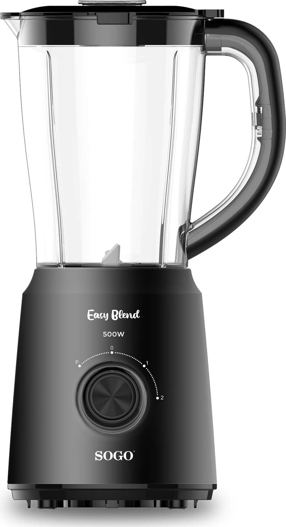 SOGO Frullatore elettrico da tavola 500W / 1.5L / 2 velocità / trita ghiaccio / lame acciaio inox Casa e cucina/Elettrodomestici per la cucina/Robot da cucina frullatori e impastatrici/Frullatori/Frullatori da tavolo SellUp - Bassano del Grappa, Commerciovirtuoso.it