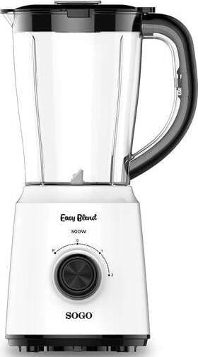 SOGO Frullatore elettrico da tavola bianco 500W / 1.5L / 2 velocità / trita ghiaccio / lame acciaio inox Casa e cucina/Elettrodomestici per la cucina/Robot da cucina frullatori e impastatrici/Frullatori/Frullatori da tavolo SellUp - Bassano del Grappa, Commerciovirtuoso.it