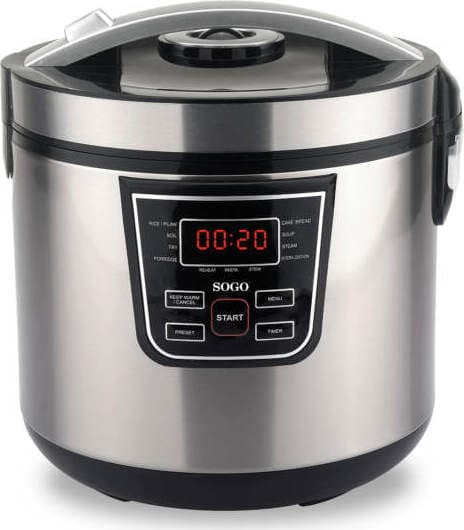 SOGO Robot da cucina multifunzione 11 opzioni di cottura/ 860W / 5L / + ricettario / acciaio inox Casa e cucina/Elettrodomestici per la cucina/Robot da cucina frullatori e impastatrici/Robot da cucina/Robot da cucina grandi SellUp - Bassano del Grappa, Commerciovirtuoso.it