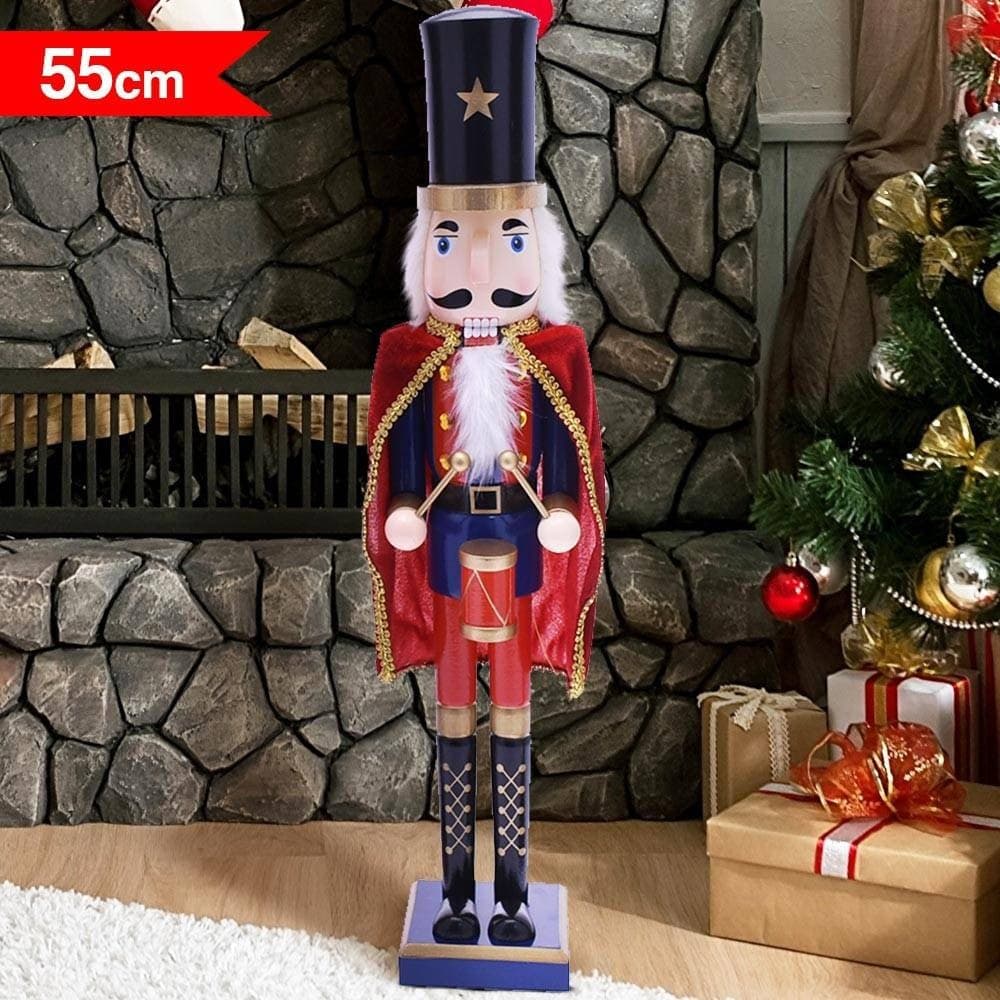 Soldato Schiaccianoci Di Natale In Legno Altezza 55 Cm Decorazioni Natalizie in Schiaccianoci Trade Shop italia - Napoli, commercioVirtuoso.it