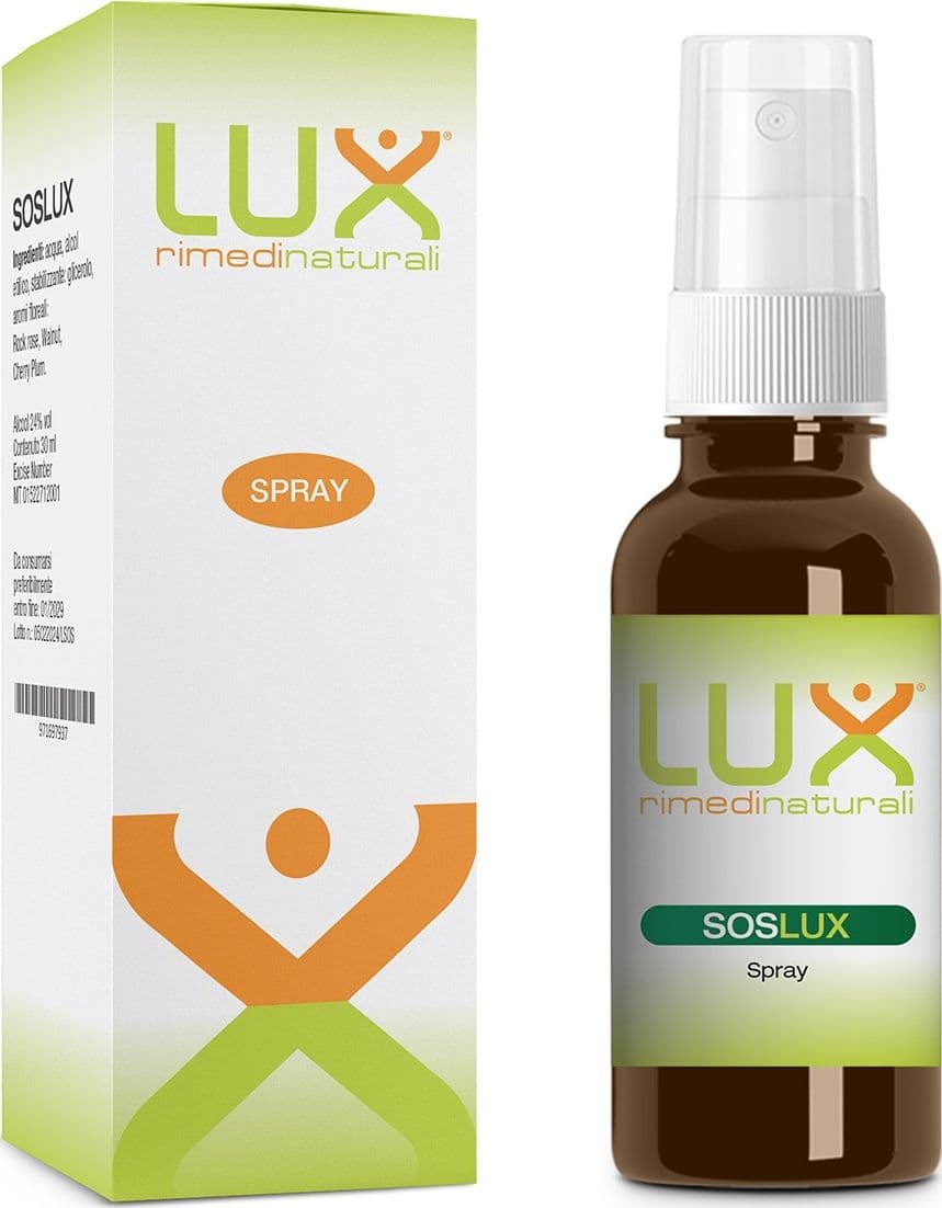 SOSLUX spray di emergenza per traumi psicofisici 30 ml in Spray e nebulizzatori Bioregenera - Grosseto, commercioVirtuoso.it