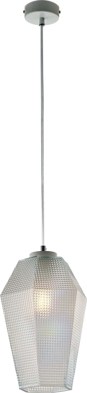 Sospensione-1-Luce-Prisma-In-Ferro-Laccato-Bianco-E-Vetro-Trasparente