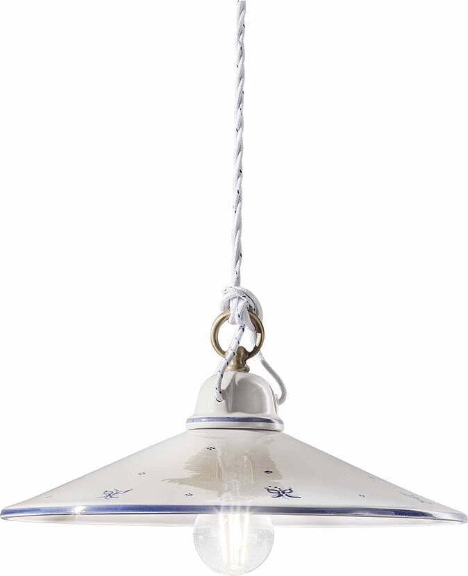 Sospensione-Classica-Asti-Ceramica-E-Ottone-Decorato-Filo-Blu-30Cm-1-Luce-E27