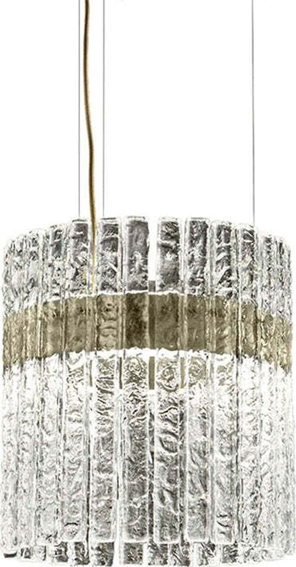 Sospensione-Classica-Vegas-Metallo-Avorio-Vetro-Led-18W